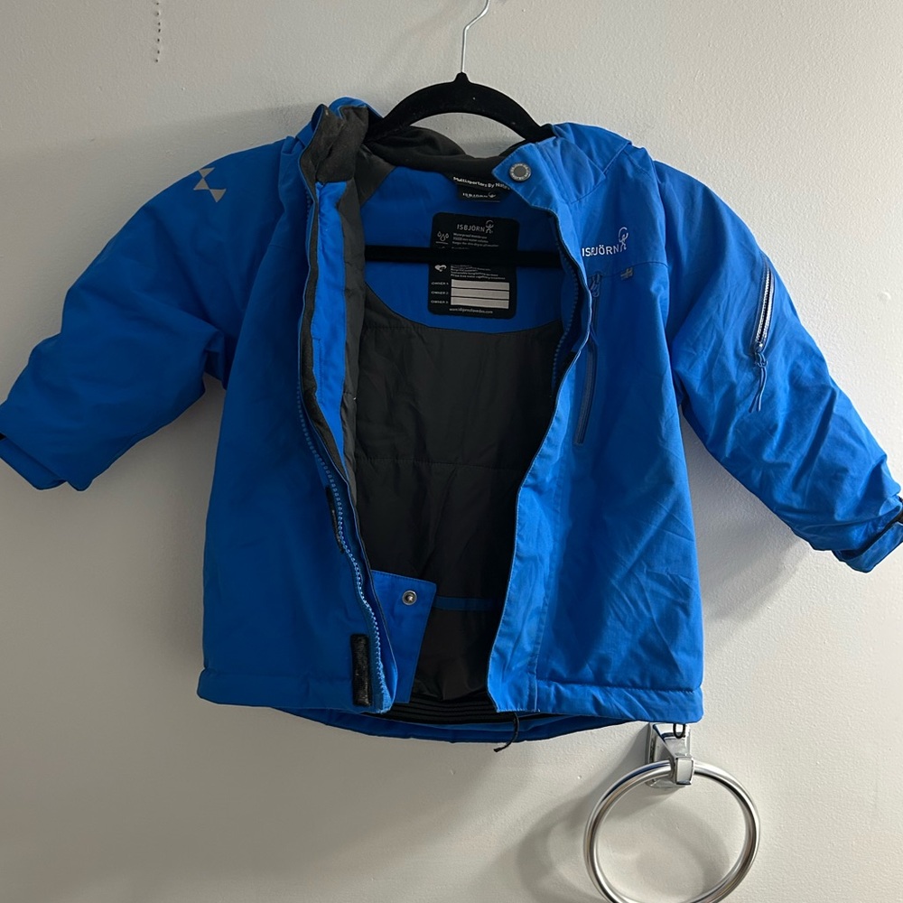Isbjörn of sweden hardshell winter jacket kids jacket detachable hood - Picture 5 of 14
